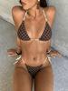 2025 года Сексуальный европейский и американский раздельный купальник-бикини в горошек