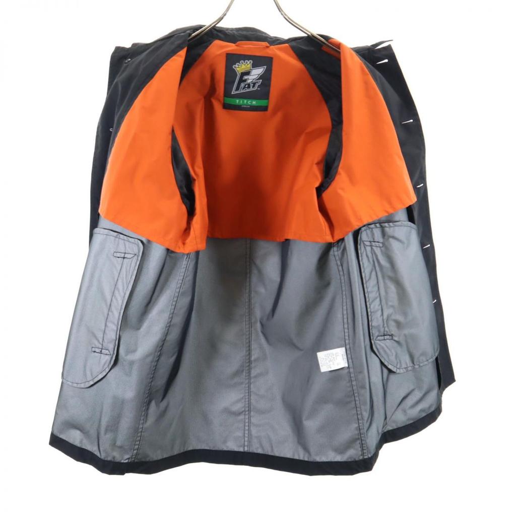 FAT Long sleeve Nylon Coach jacket TITCH Black series Men's Used