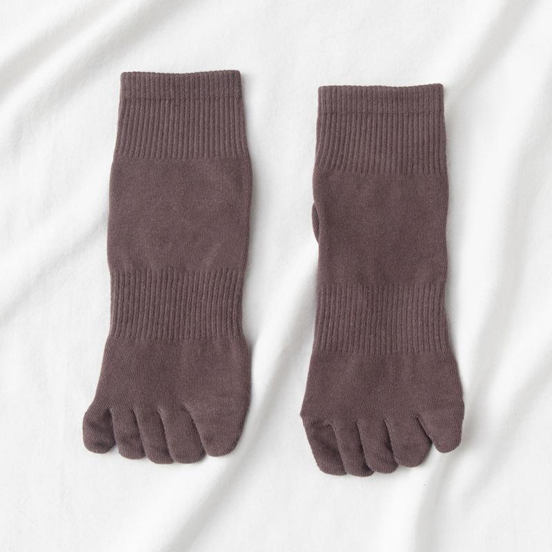 Cotton Five Finger Socks For Woman Edge Curl Fashions Colorful Loose Harajuku Short Socks With Toes Japanese Split Toe Socks