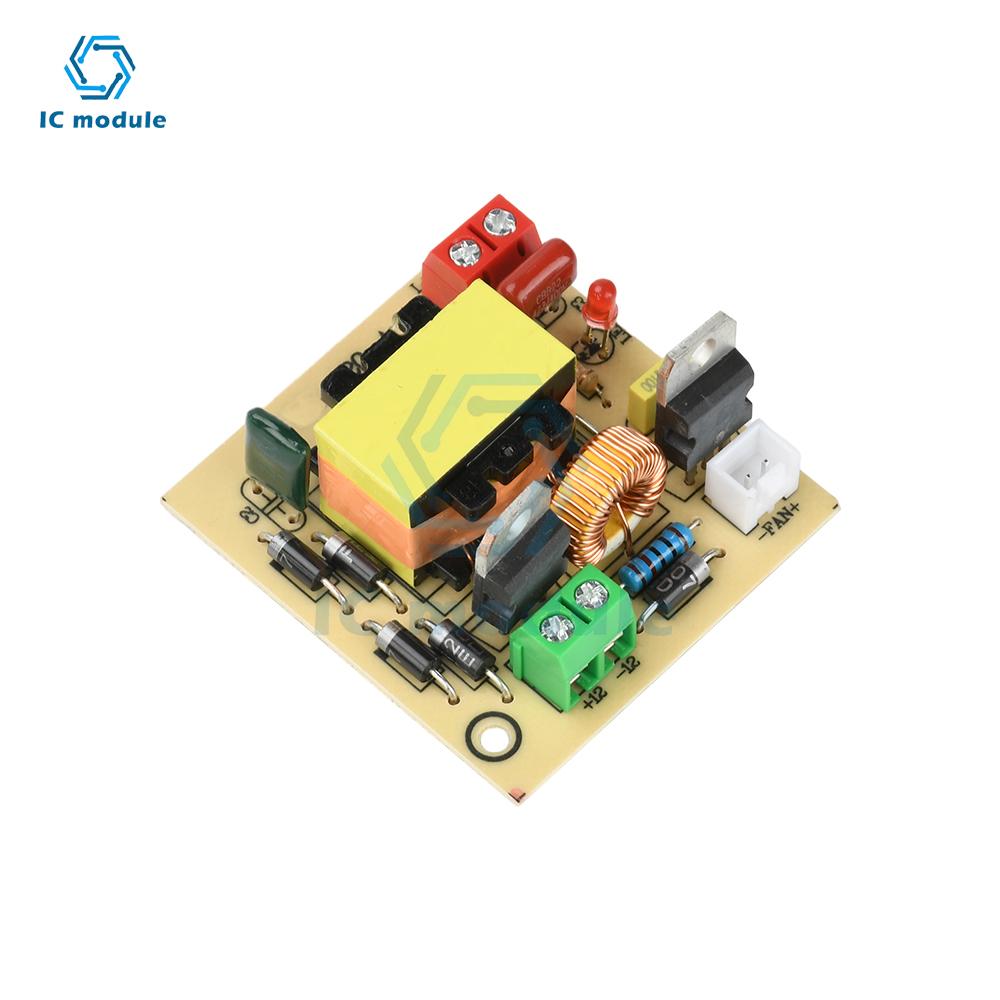 Модуль повышающего инвертора DC 12-16.8V до 220V, Высокомощный повышающий модуль 100 Вт, Универсальный инвертор для солнечных панелей для улицы