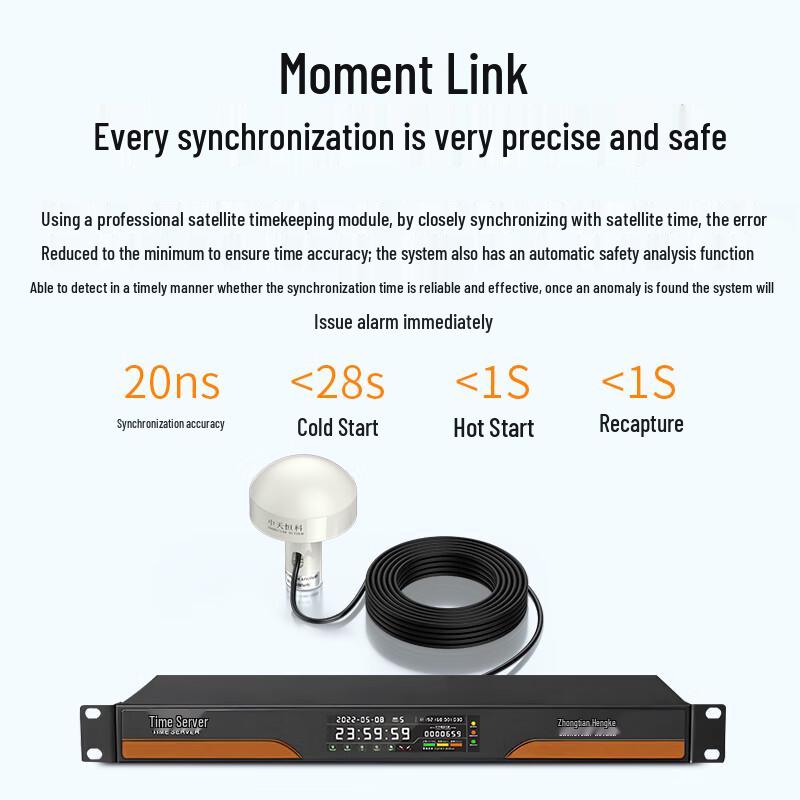 Zhongtianhengke BeiDou/GPS/4G Network Time Server