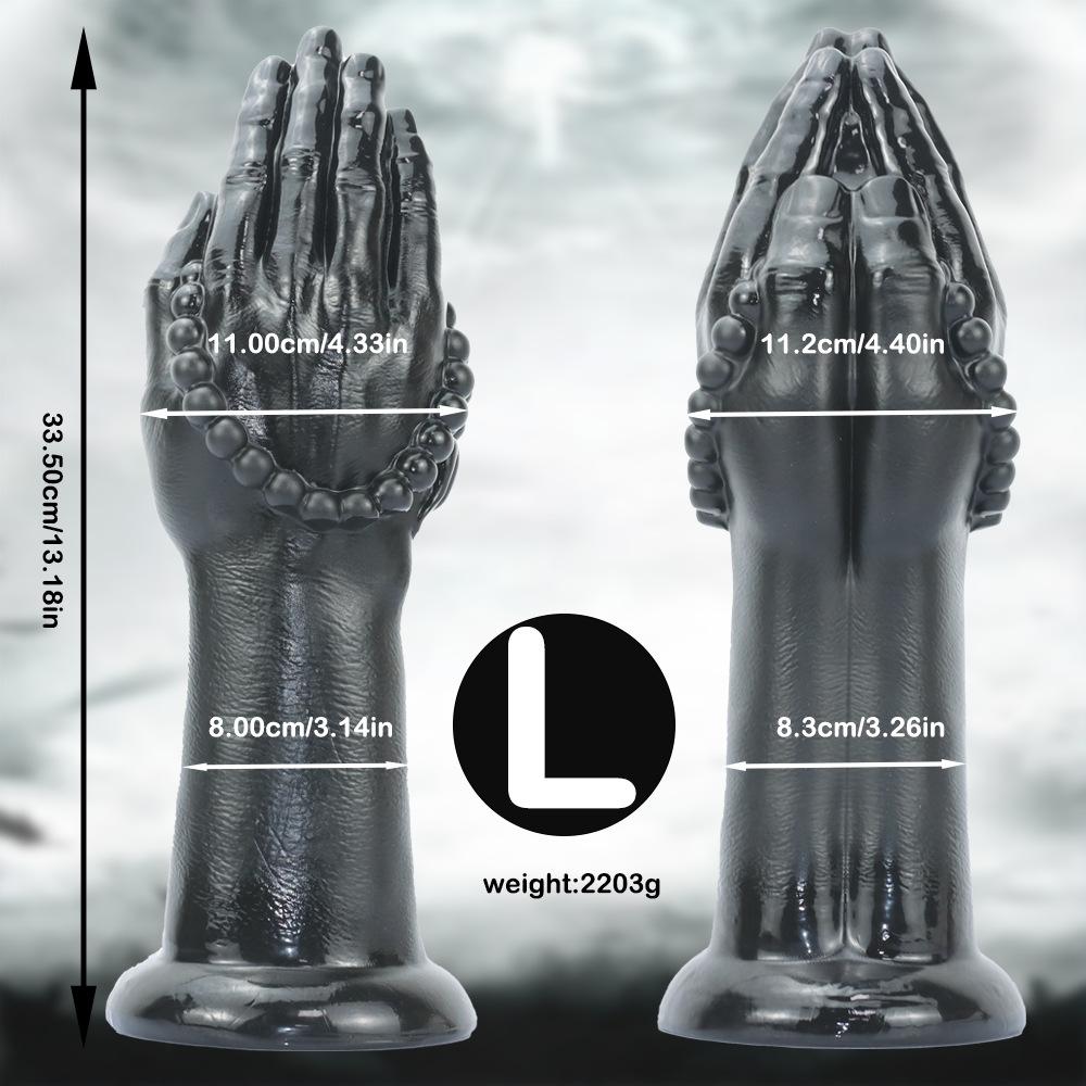 11 см трехразмерный кулак протез руки задняя часть корта анальная пробка очень большой ручной шарик анальный расширитель протез пениса секс-игрушки