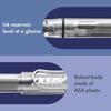LAMY (Lamy) Safari Vista (Vista) Fountain Pen - Ergonomic Grip and Polished Steel Tip Size M - Pe...