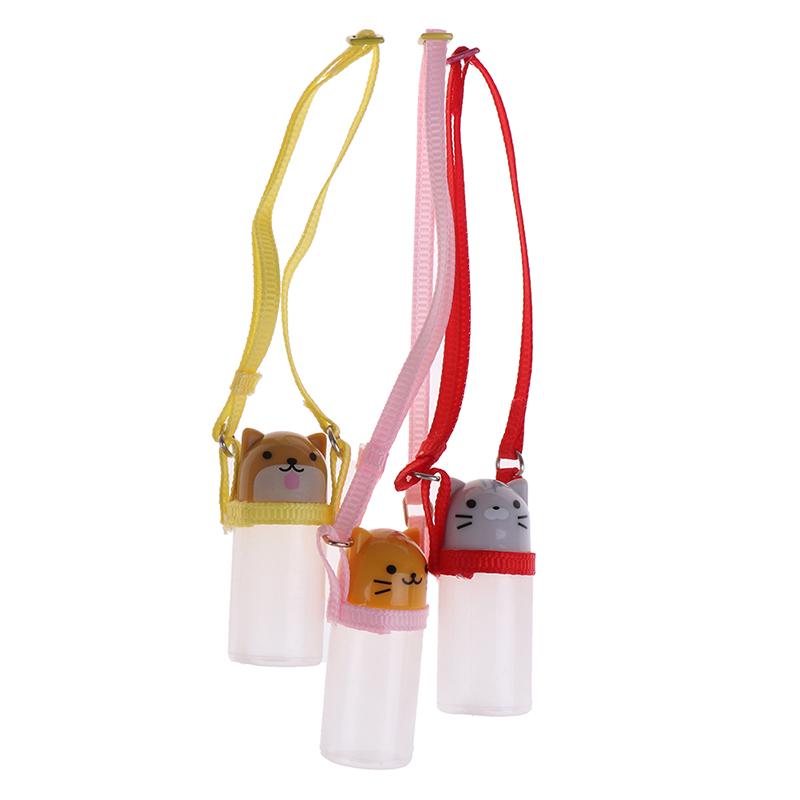 1Pc 1:12 Dollhouse Miniature Water Bottle With Strap Dolls Accessories