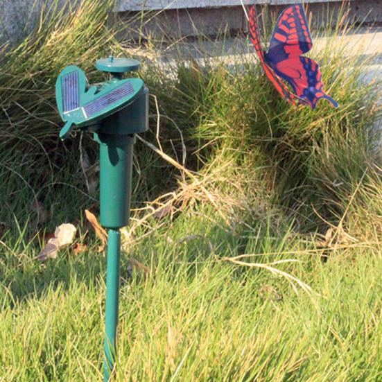 Fluttering Solar Hummingbirds Realistic Appearance Easy To Install Flying Dancing Hummingbirds Garden Stake Patio Decoration