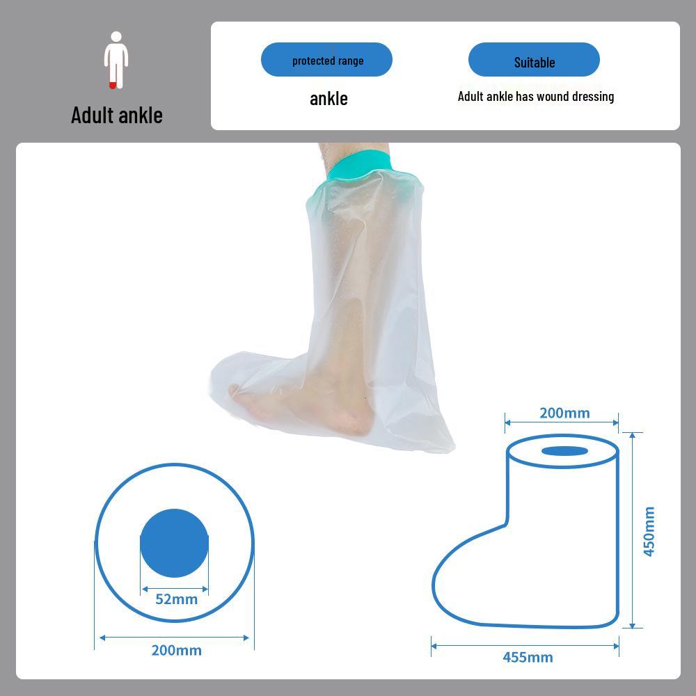 Водонепроницаемый чехол для душа для защиты гипса или PICC-катетера