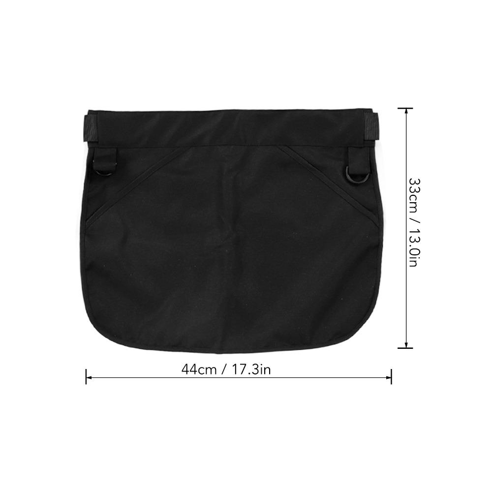 Multi Pocket Waist Apron Bag Zipper Closure Durable Tool Waist Pouch Adjustable Waist Nylon Waist Pouch Bag Gardening