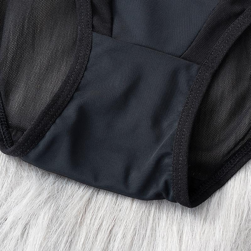 Women's Fashion Panties Transparent Underwear Low Waist Breathable High Elasticity Panties Briefs