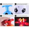 LED Light Up Flashing Rotary Scope for Kids Music Flash Light Football  Toy Electric Fingertip