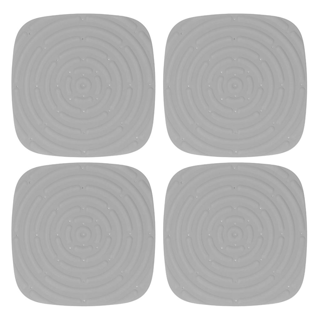 4pcs Chicken Nest Mat Washable Chicken Nesting Pads Nesting Box Pads for Laying Eggs Grey