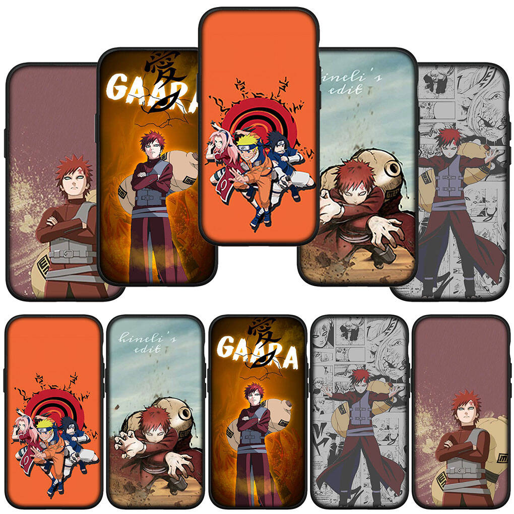 Phone Case for iPhone 17 15 16 Plus X XR Redmi Note 14 12 11 13 Pro Max Huawei P30 P20 Lite Y9 OPPO A60 A40 A80 A18 A16 A54 Gaara Comics Naruto Cover