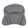 Bath Pillow for Tub Neck Back Support Soft Mesh Fabric Non Slip Suction Cups Quick Drying Bathtub