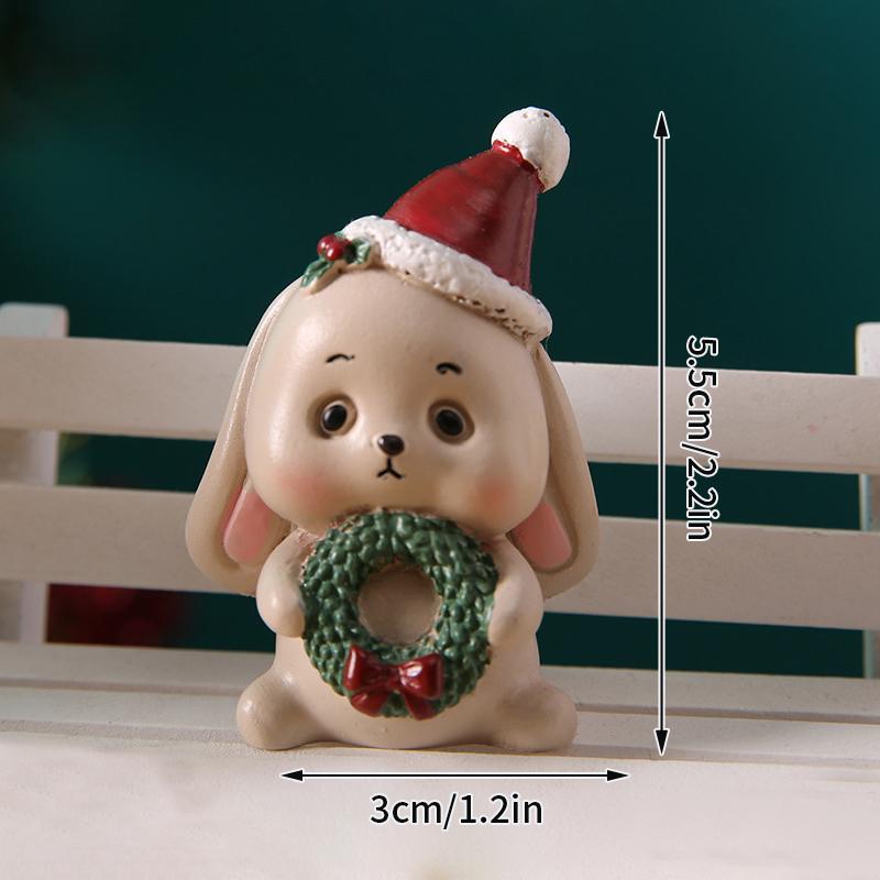 Christmas Decorations Desk Accessories Cute Santa Claus Christmas Tree Ornaments Party Photo Props Christmas Figures