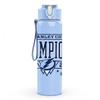 1PC Champions Blue Logo 750ml sports water bottle leakproof straw lid outdoor office home