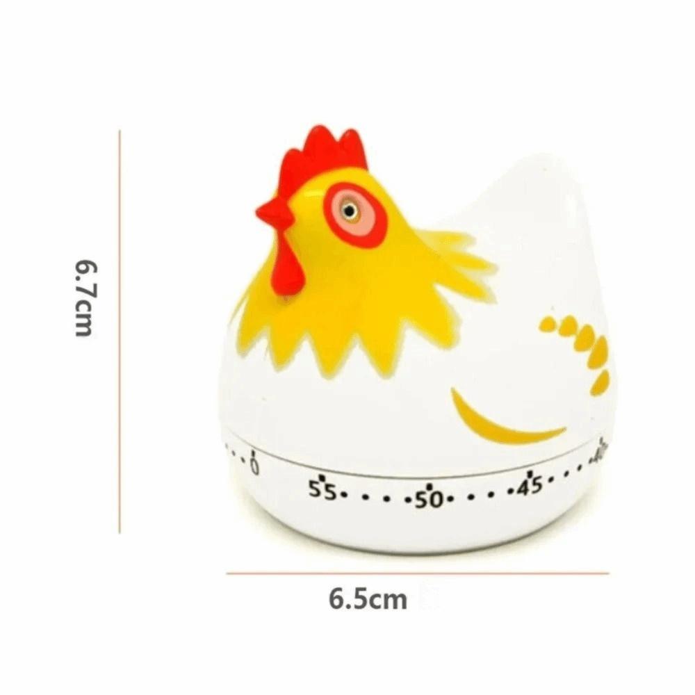 Mechanical Cooking Reminder Hen Shaped Design Egg Timer Clock Creative Time Alarm Device Daily