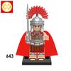 Medieval Knights Roman Commander Spartan Crusader Viking Warrior Middle Age Army Soldier Block Toys