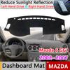 Накладка на панель приборов для Mazda 6 Аксессуары Mazda6 GG1 2002~2007 Коврик Противоскользящий Коврик Защита от солнца Коврик на панель Ковер Коврик Автомобильная наклейка