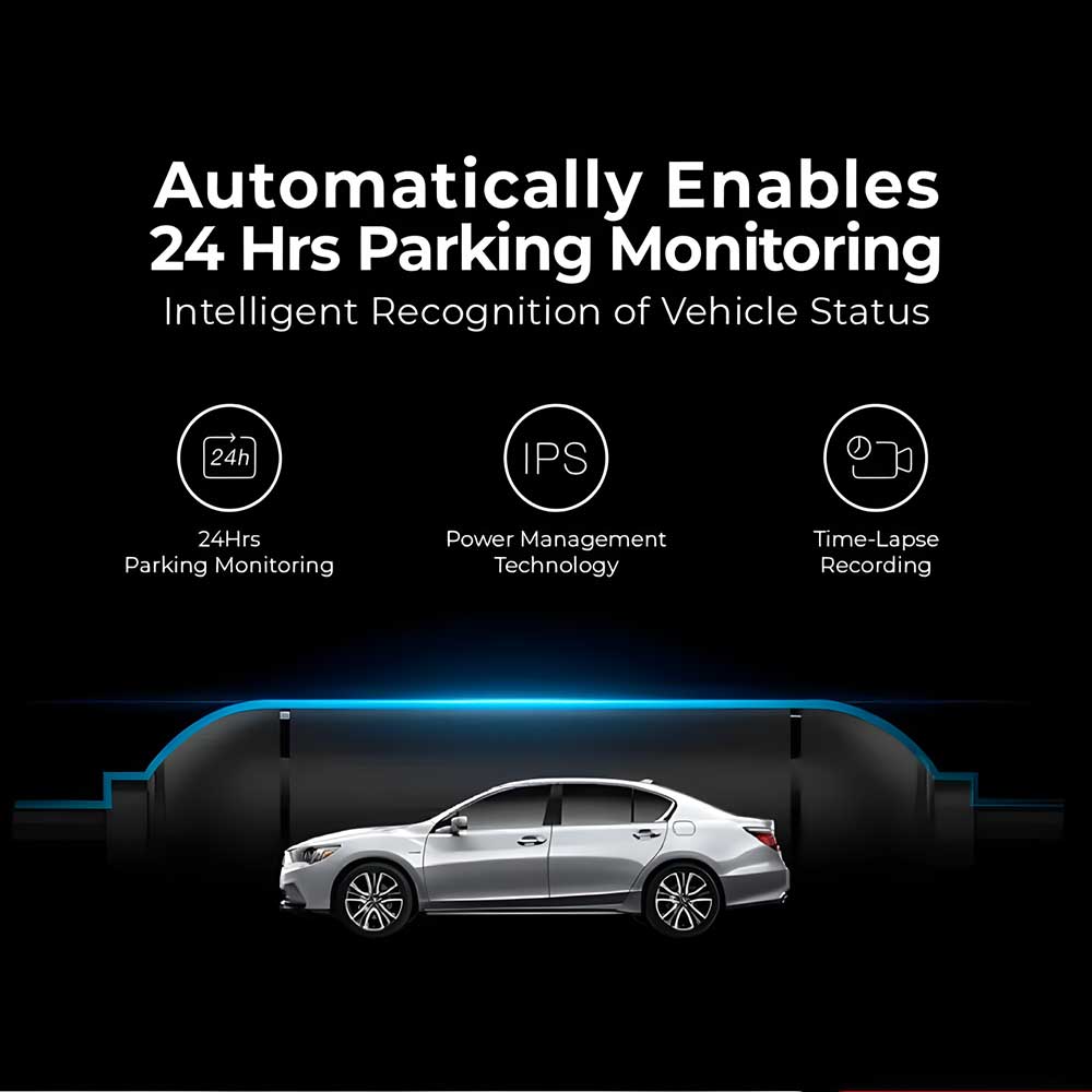 DDPAI Car Charge OBD Hardwire Kit for MINI5/N1/N3 Pro/Z50/N5 DUAL/Z60/Z90 Dash Cam Parking Cable Type C Port 24H Parking Monitor
