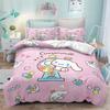 Домашний текстиль Три предмета Милый мультяшный Цифровая печать Стеганое одеяло Наволочка Постельное белье