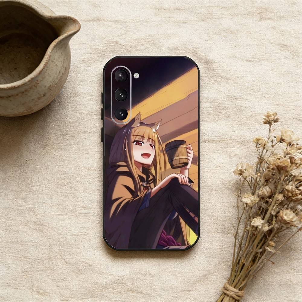 Чехол для телефона R-SpiceT And B-WolfS из аниме для Samsung Galaxy A73, A21s, A22, A31, A52, A53, A71, A41, мягкий черный корпус