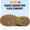 Labor Insurance Shoes Men's Waterproof Oil Abrasion-resistant Non-slip Work Shoes Steel-toed Shoes Safety Shoes Work Boots