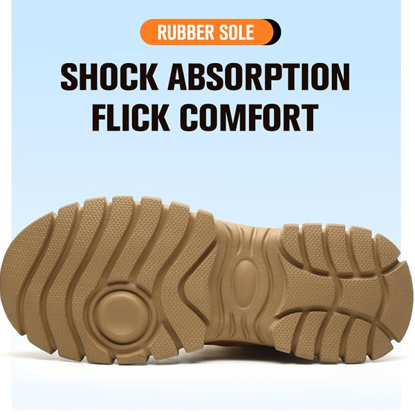 Labor Insurance Shoes Men's Waterproof Oil Abrasion-resistant Non-slip Work Shoes Steel-toed Shoes Safety Shoes Work Boots