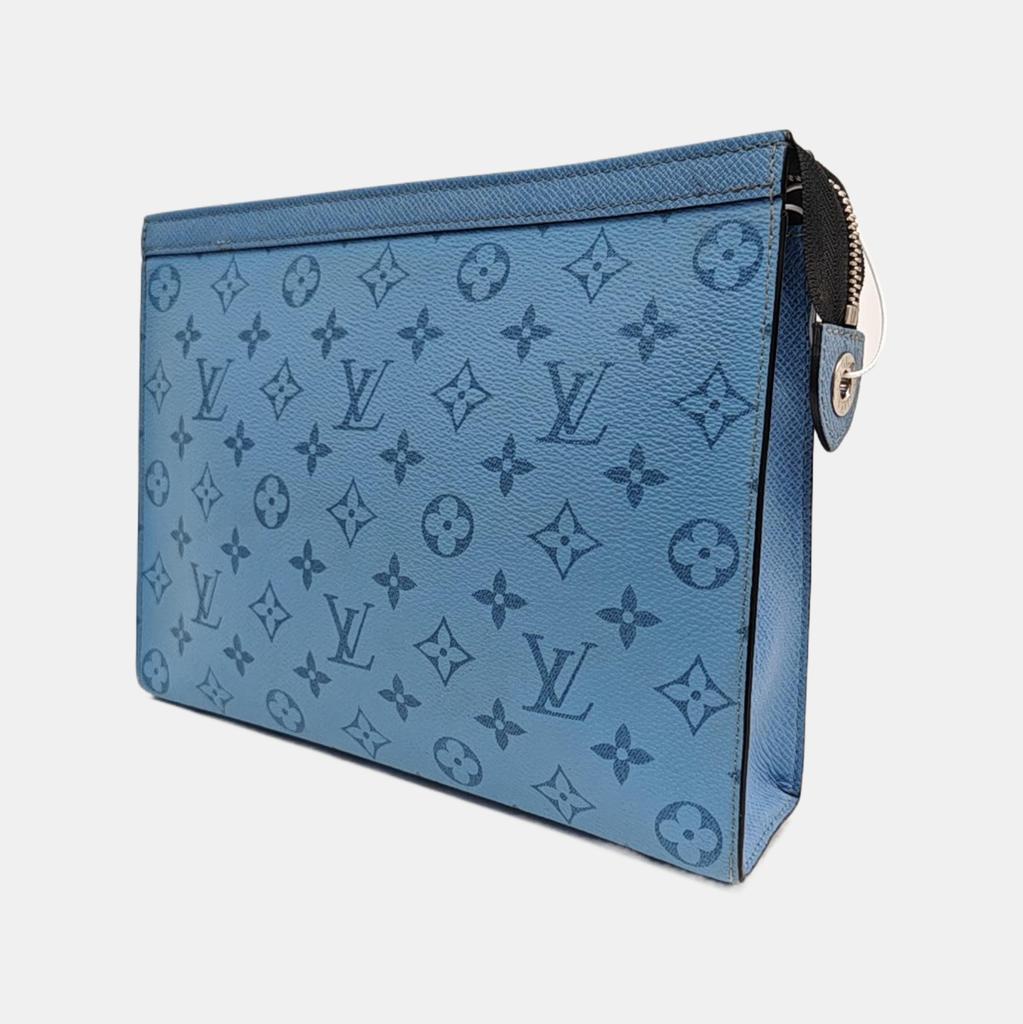 [Pre-Owned] Pochette Voyage Mm Fashionable Versatile Portable Classic Monogram Canvas And Leather Toiletry Bag - Very Good #8RYVIS