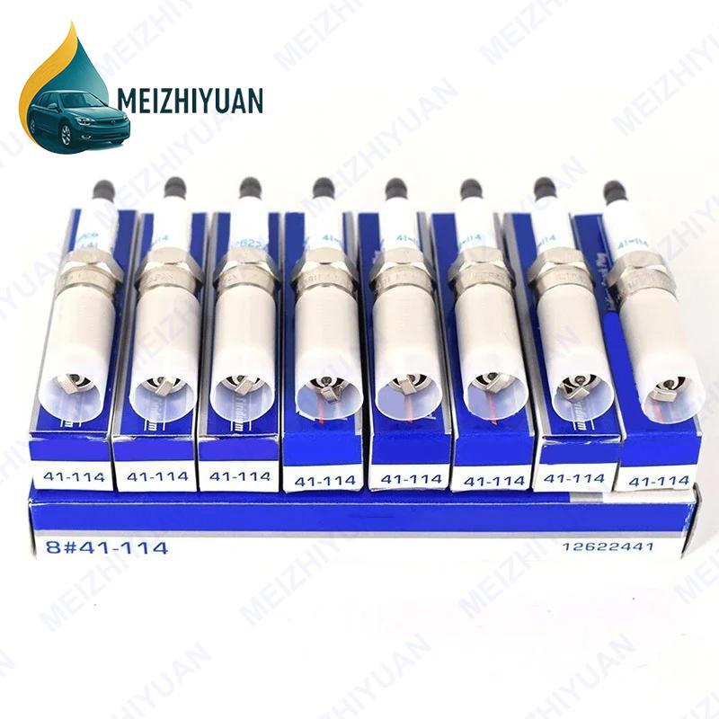 4/8PCS 12622441 41-114 Iridium Spark Plugs for Buick Cadillac Chevrolet GMC
