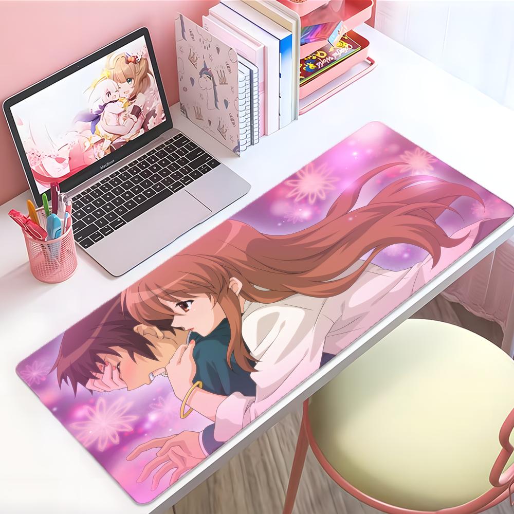Classic Anime Ssuzumiya Haruhi No Yuuutsu Mouse Pad Large Thick Desk Pad Stitched Edges Gaming Mouse Mat For Pc