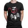 Spider-Man VS Venom Bloody Battle Comic Cover T-Shirt For Men Women 100%Cotton Top Tee Funny  Round Neck Short Sleeve