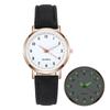Trendy Unisex Simple Ladies Watch Casual Leather Belt Quartz Clock Wristwatches Small Dial New Women Girl Fashion