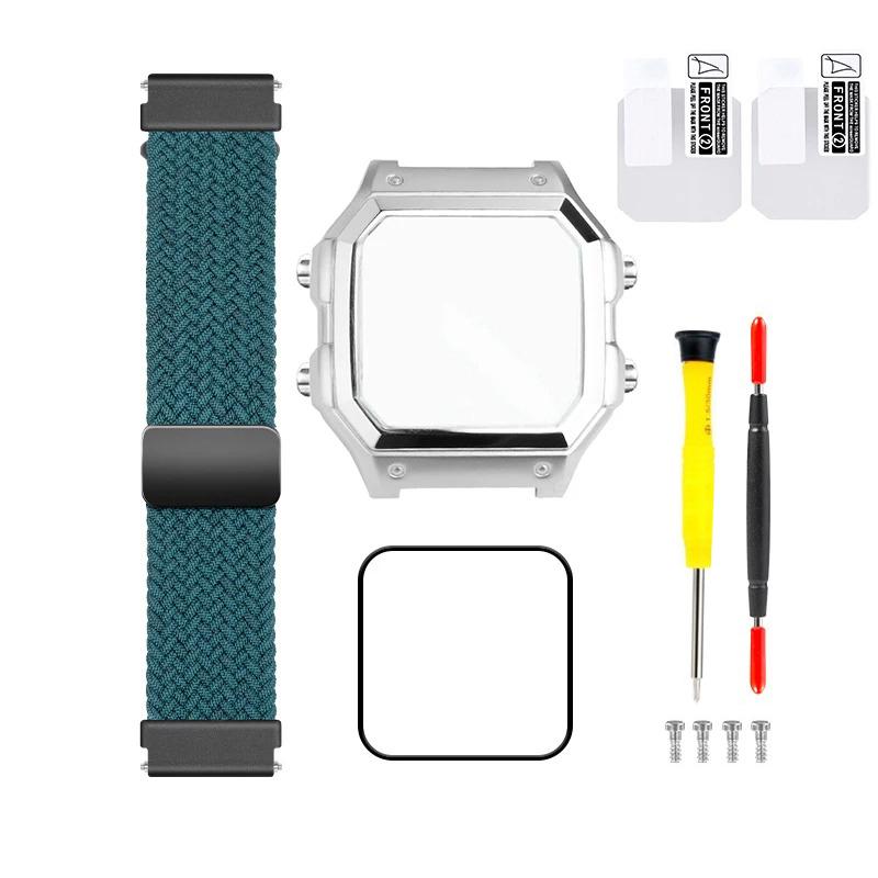 Для Casio 3299 AE-1200 AE-1200WH AE1300 Модифицированный Корпус Часов из Нержавеющей Стали 304 Корпус AE1200 Полностью Металлический Корпус Стальной Ремешок