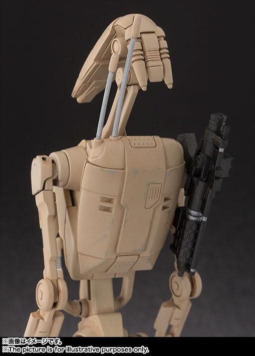 TAMASHII NATIONS STAR WARS Battle Droid 155mm Painted Movable Figure S.H.Figuarts (Resale Edition) Approx. ABS&PVC