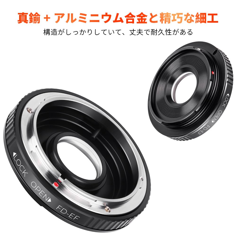 Адаптер крепления Concept Mount Canon FD Mount Lens EF Mount Conversion FD Lens Adapter для Canon EOS Camera Direct K&F FD-EOS - "Магазин производителя"