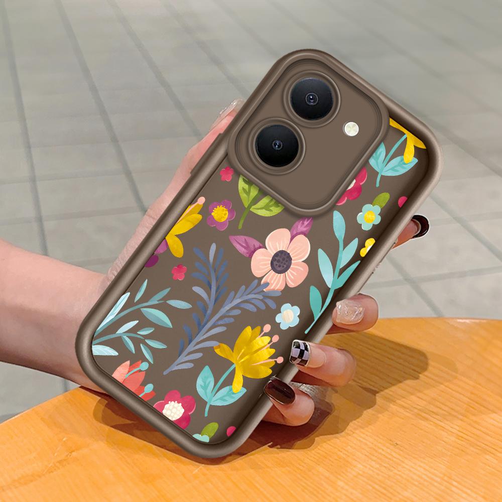 Мягкий силиконовый квадратный чехол с рисунком лестницы для телефона, полное покрытие, противоударный защитный резиновый чехол для камеры для Vivo