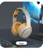 Новые беспроводные Bluetooth-наушники H6 с атмосферной подсветкой и мощными басами, складной и выдвижной дизайн
