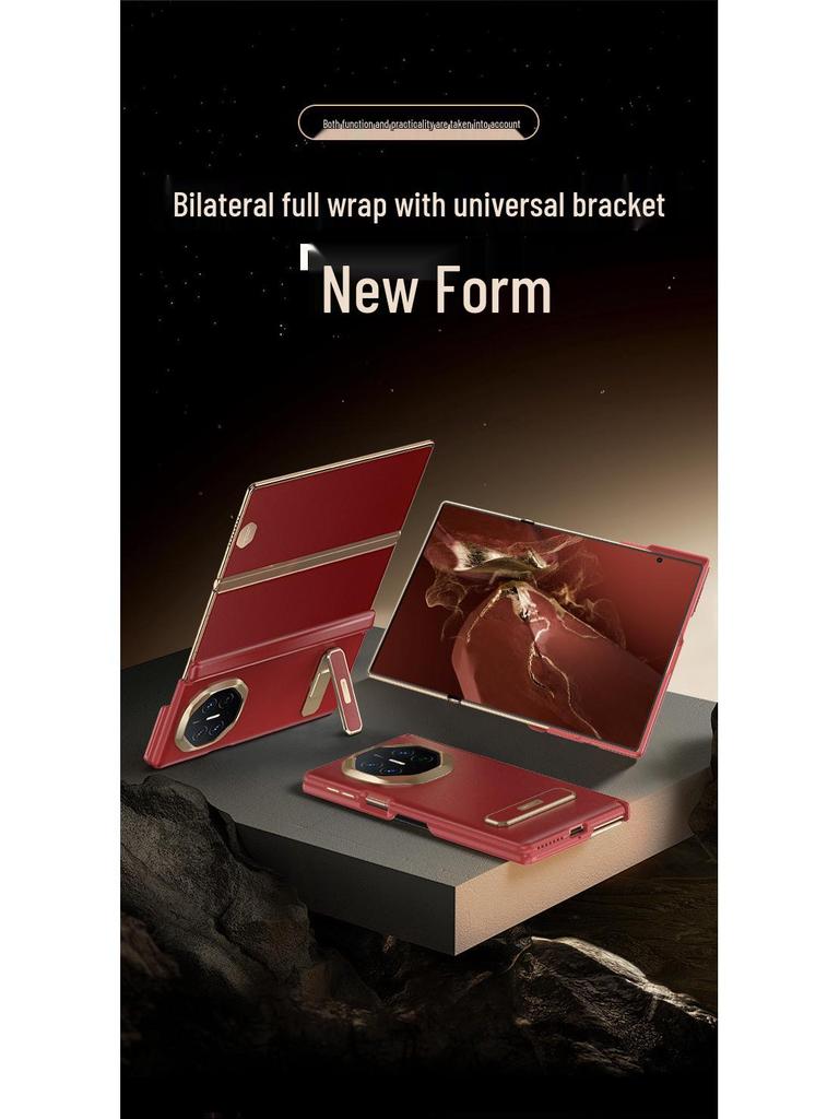 Универсальный кронштейн T2: Роскошный деловой чехол с полной защитой для телефона Huawei MateXT