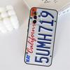 PLATE LICENSE CALIFORNIA For Samsung Galaxy A22 A32 A52 A54 A14 A16 A26 A36 A56 A55 A35 A05 A06 A15 A53 A33 A13 Case