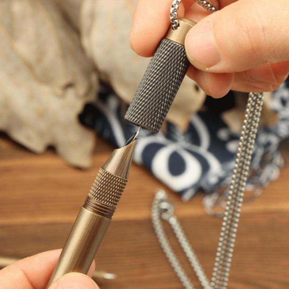 Handwriting Mini Pocket Pen 0.5mm Necklaces Fountain Pen Creative Fountain Pen Student Use