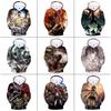 Vibrant Anime Attack On Titan Hoodie Sweatshirt Jacket For Cosplay And Casual Wear