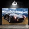Классический автомобиль AC Cobra Car Blue Sky Wall Art Poster Масло Холст Картина Плакаты и принты Гостиная Украшение дома без рамы