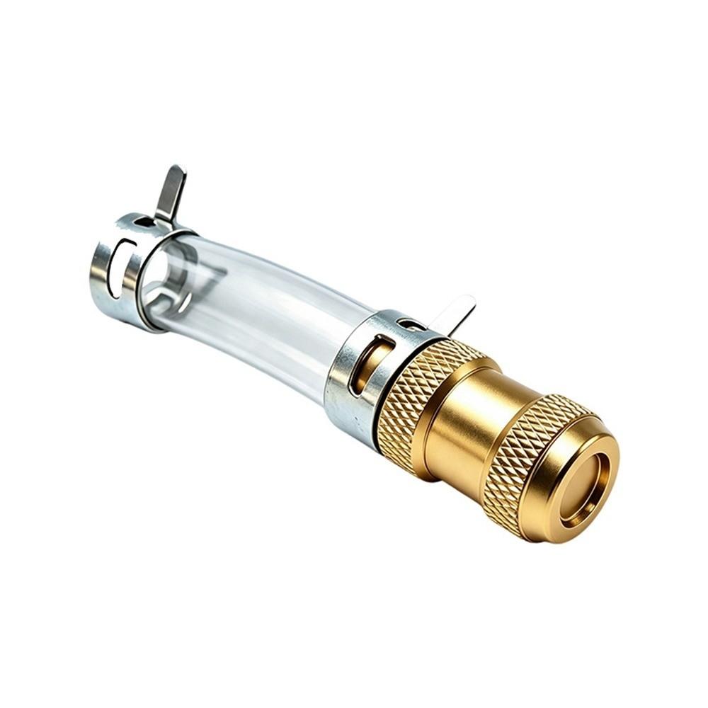 End Cap Air Filter Drain Tube CNC Aluminum Alloy Motorcycle Drain Tube Motorcycle Maintenance