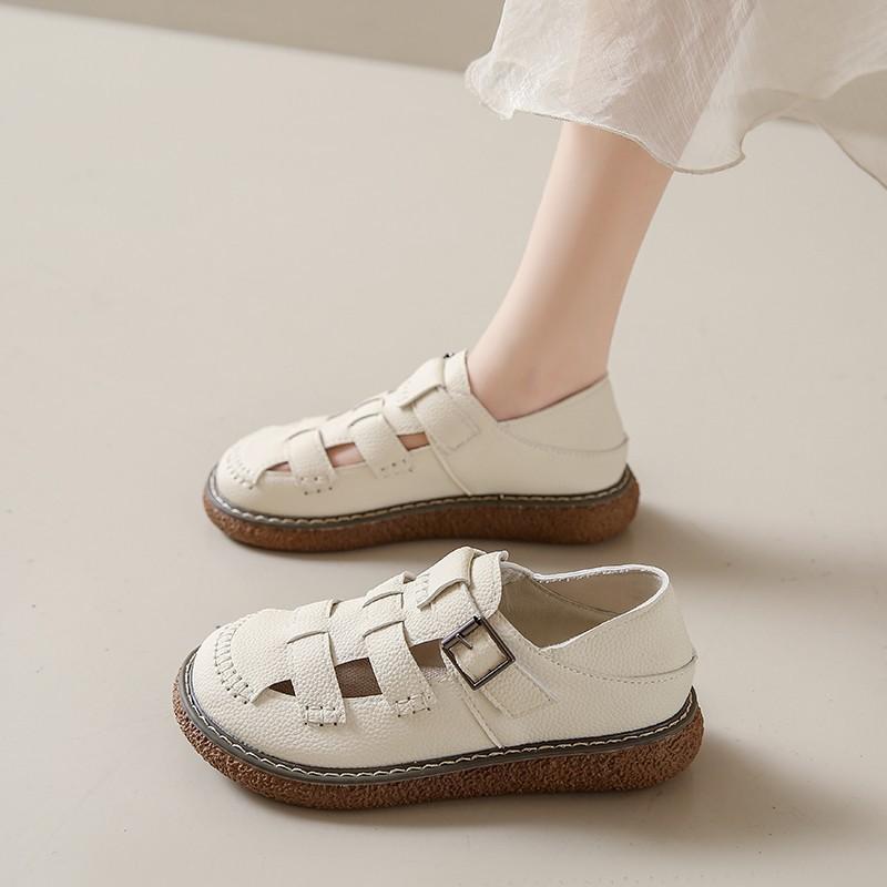 Две пары повседневных одинарных туфель с вырезами для женского лета и осени, новые, на мягкой подошве, дышащие сандалии с отверстиями, ленивые туфли Мори для женщин