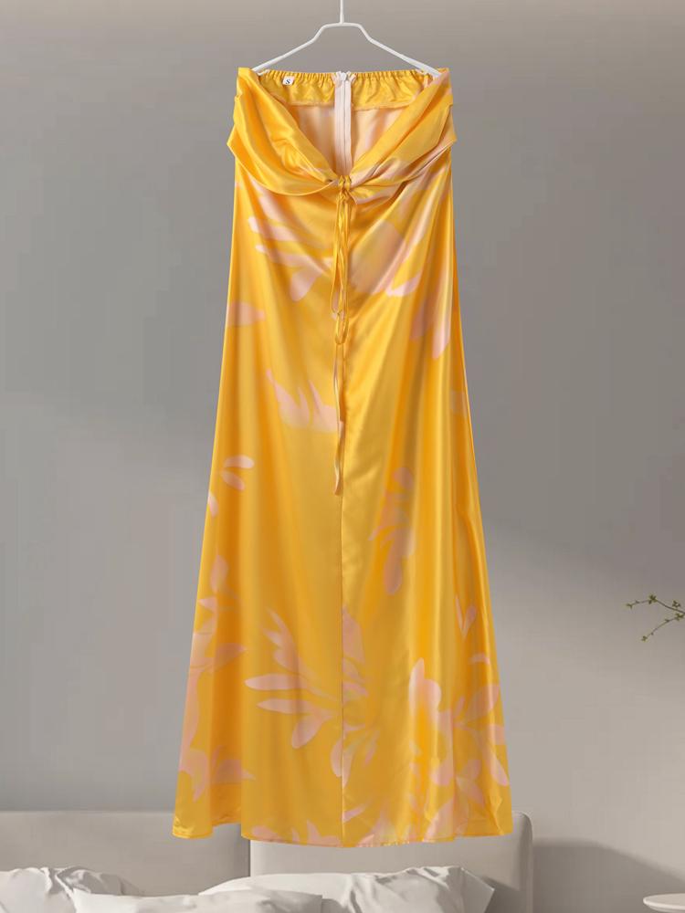 Длинное платье с принтом для вечеринки, женское летнее праздничное пляжное свободное женское вечернее платье без рукавов