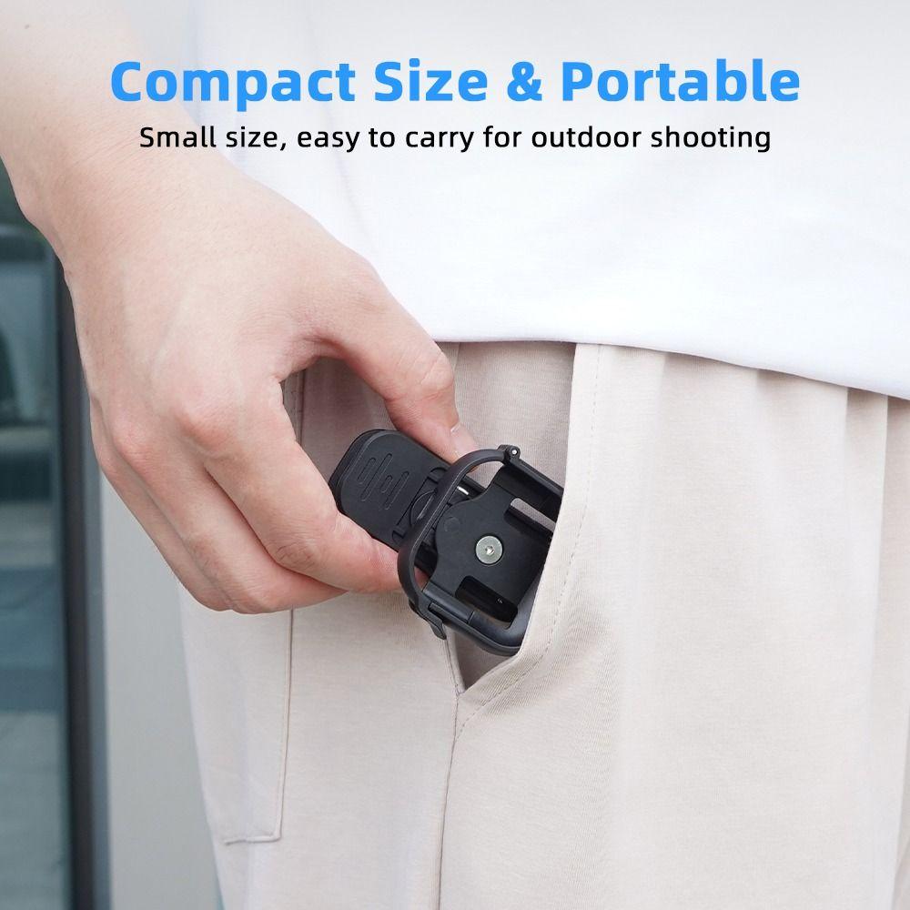 Зажим-держатель для рюкзака с вращением на 360 градусов, кронштейн для рюкзака для аксессуаров экшн-камеры Insta360 GO Ultra