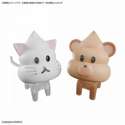 Bandai Spirits Набор для лепки Unkosurudays Набор «Животные какашки» 1 Кошка   Медведь