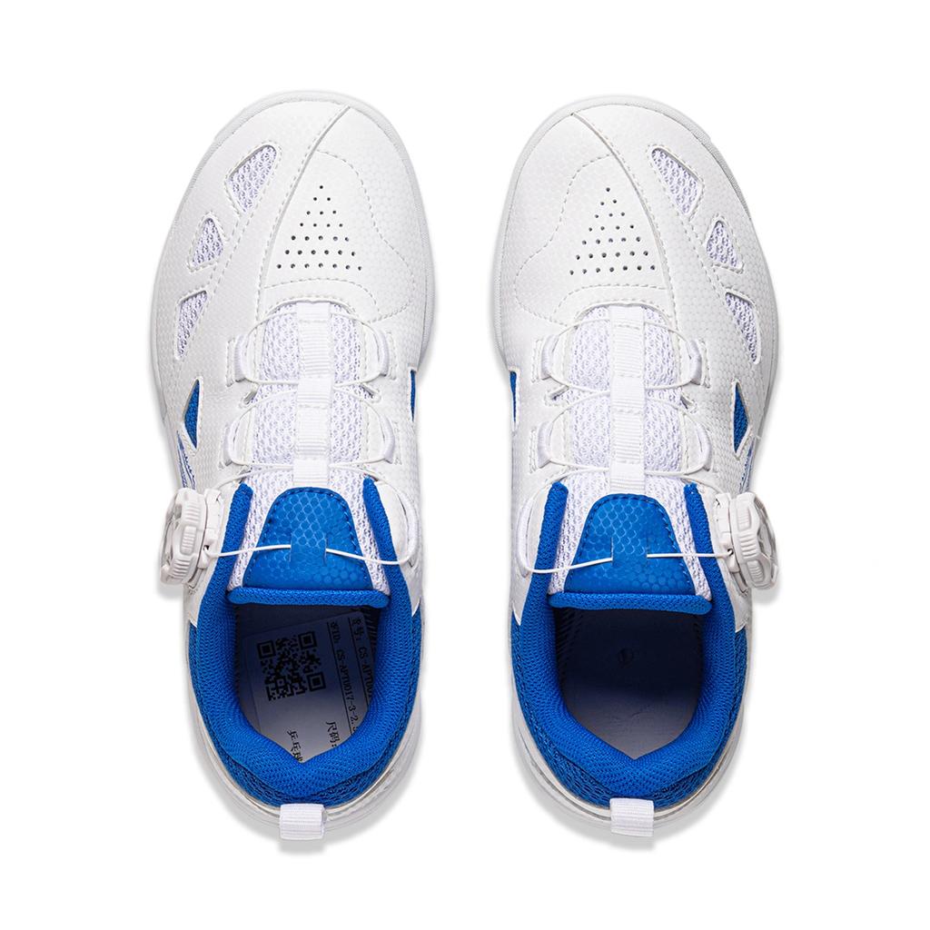 Li Ning Kids Table Tennis Series Fashion Seamless Comfortable Simple Shock Absorption Rebound Breathable Low Top Training Shoes APTU017-3