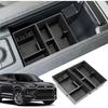 Лоток-органайзер для центральной консоли, 2 шт., совместимый с Toyota Grand Highlander 2024 года выпуска (Гибридный) Вставка для ящика для хранения в подлокотнике Аксессуары для интерьера