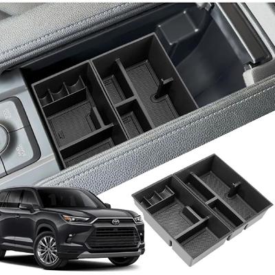 Лоток-органайзер для центральной консоли, 2 шт., совместимый с Toyota Grand Highlander 2024 года выпуска (Гибридный) Вставка для ящика для хранения в подлокотнике Аксессуары для интерьера