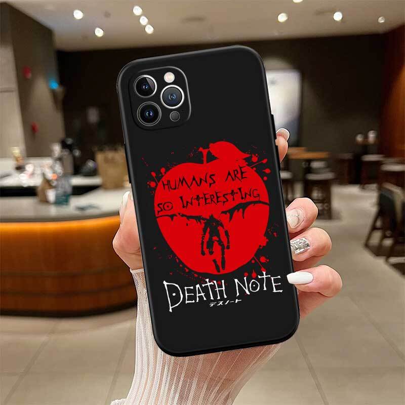 Death Note Case for Samsung Note 20 10 S25 Plus Ultra Lite FE M20 M21 M30 M31 M51 A11 A26 A51 A52 A53 A56 A70 A71 A72 A73